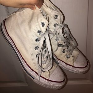 White High top converse!